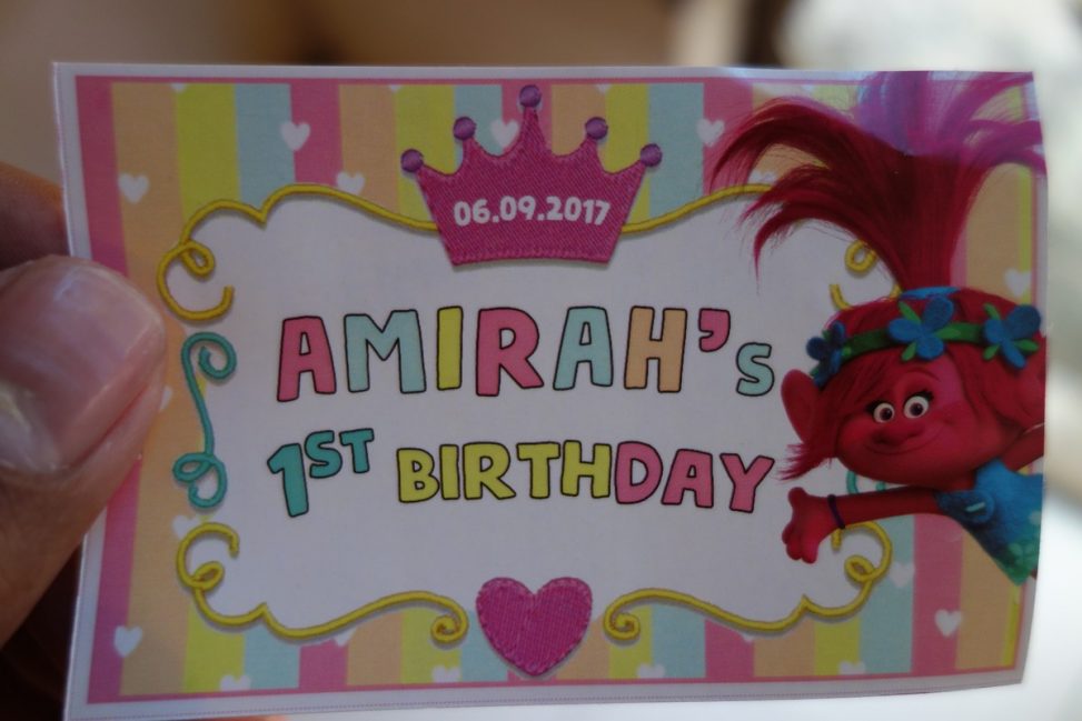 Amirah's First Birthday